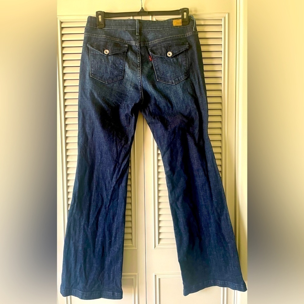 Levi’s Signature Women’s Bootcut Medium Wash Jeans w/Botton Pockets SZ 14 - Picture 2 of 10